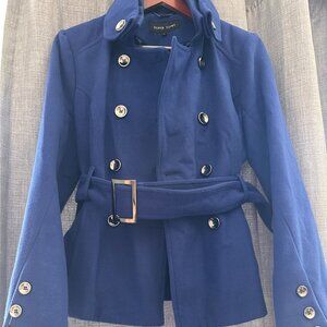 LG Cobalt Blue Black Rivet Jacket